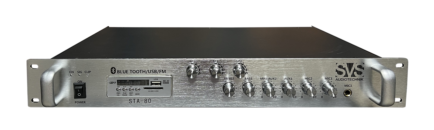 SVS Audiotechnik STA-80 Микшер-усилитель для систем Public Address в Нижнем Новгороде