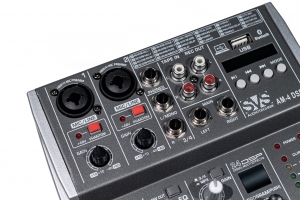 SVS Audiotechnik mixers AM-4 DSP Аналоговый микшерный пульт, 4-канала в Нижнем Новгороде